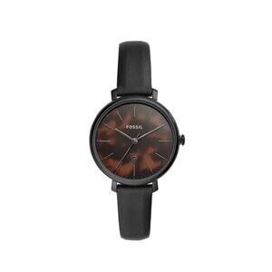 Fossil ES4632 Jacqueline Three-Hand Date Black Leather Watch